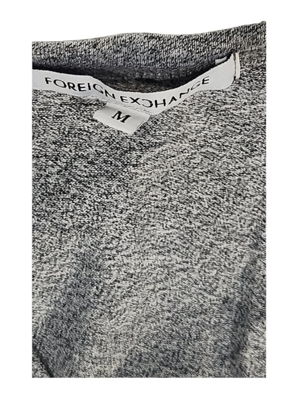 Monochrome Henley T-Shirt Men's Medium